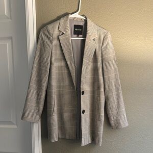 Plaid Women's Blazer